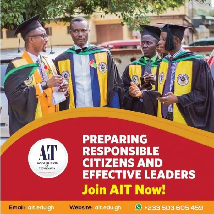 Accra Institute Of Tech AIT Online Application Forms 2022 2023