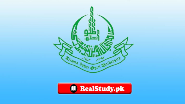 AIOU Admission 2022 Last Date Of Enrollment Real Study