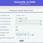 Delhi University Results BA Programme Correspondence 2020 2021 2022 MBA