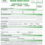 Download Admission Form Shakarganj Evergreen