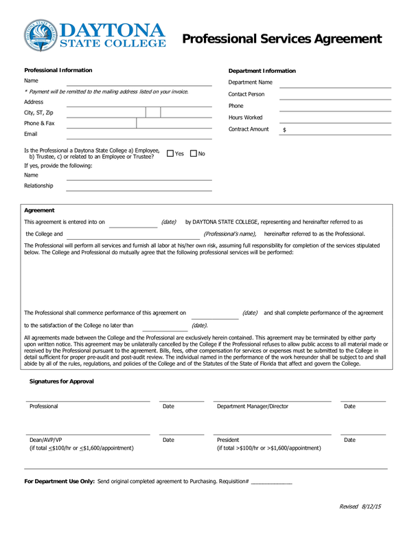 Fill Free Fillable Forms Daytona State College