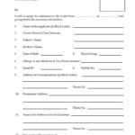 FREE 50 Admission Forms In PDF MS Word