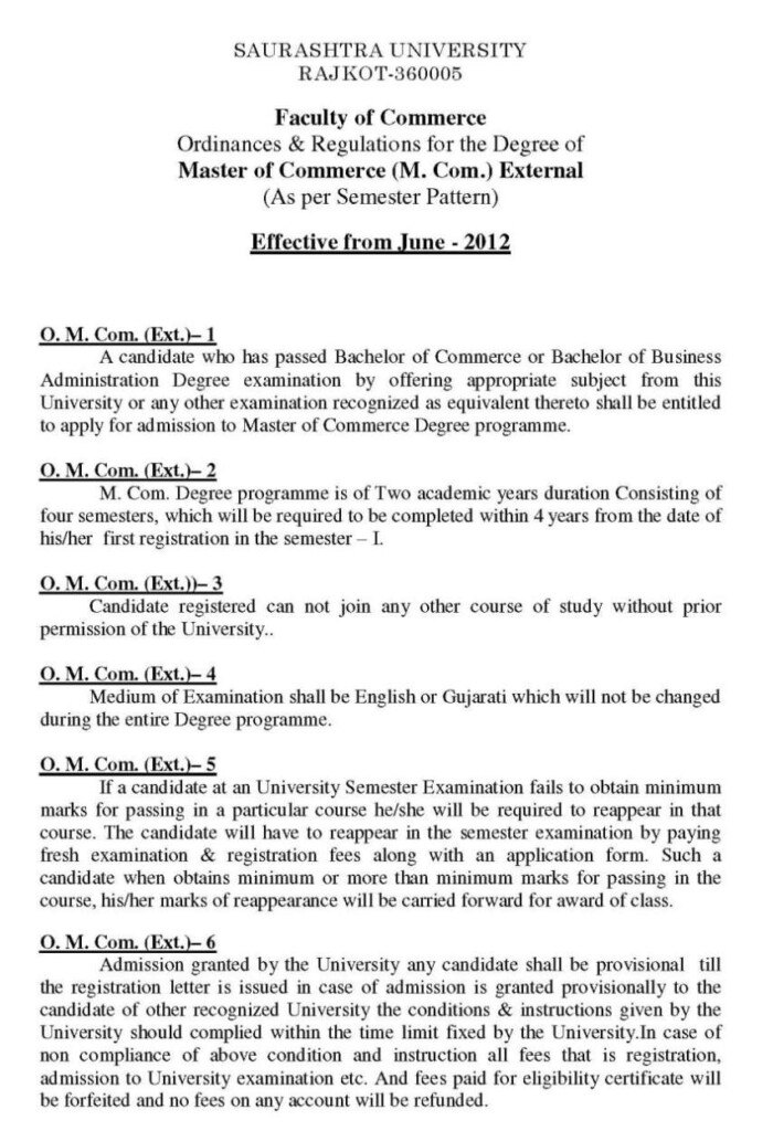 M Com External Forms Dates 2020 2021 Student Forum