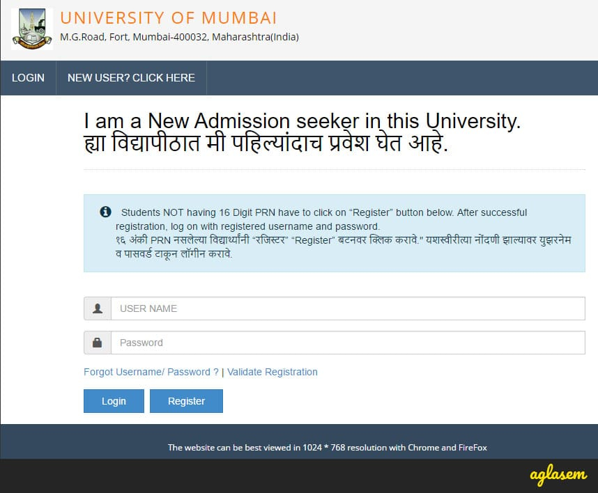 Mumbai University Admission Form 2017 18 Sale Pre Admission Enrollment