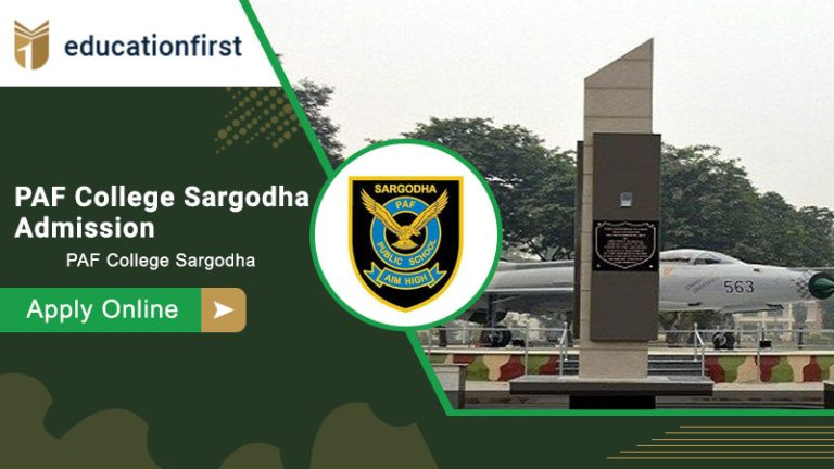 PAF College Sargodha Admission 2022 Online Apply Last Date