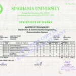 Pay Fees Online Certificate Sample