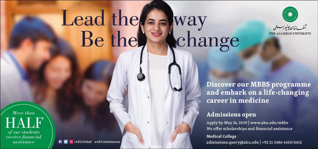 Aga Khan University AKU MBBS Admission 2022 Apply Online Form Date