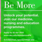 Agha Khan Medical College Admission Forms 2022 Admission Form