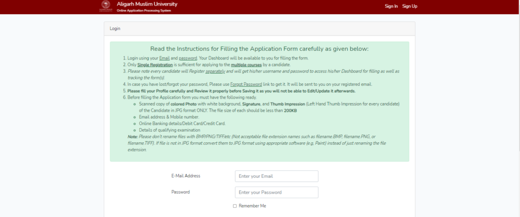 Amu University Admission Form 2022 Admission Form