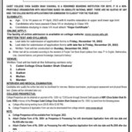 Cadet College Chakwal Admissions 2023 Application Form