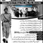 Cadet College Murree Admission Form 2022 For Class 11 Admission Form