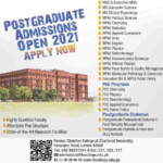 Forman Christian College FCC Lahore PhD Admission 2022