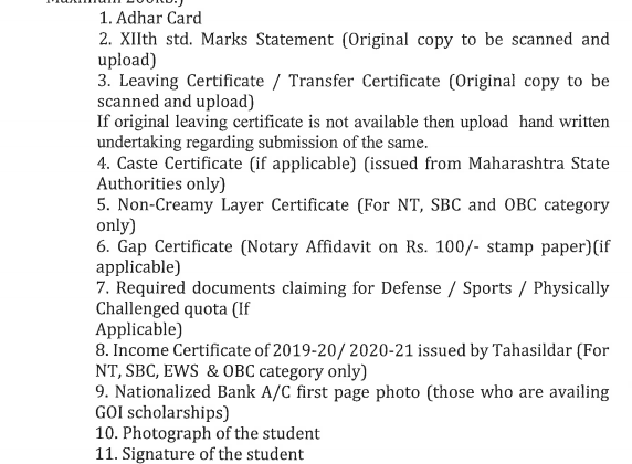 Garware College Of Commerce Merit List 2022 23 Gcc mespune in Online