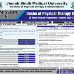 Jinnah Sindh Medical University JSMU Admission 2020 Doctor Of