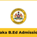 Karnataka B Ed Admission 2023 Application Form Date Eligibility