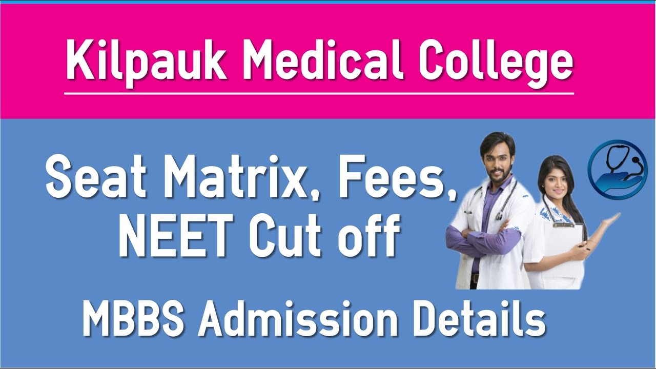 Kilpauk Medical College Admission Form Admission Form