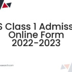 KVS Class 1 Admission Online Form 2022 2023 SarkariJobsSearch