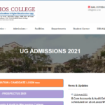 Mar Ivanios College UG Admission 2021 Www marivanioscollege UG