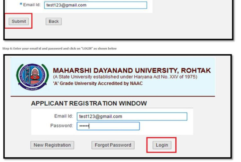 Mdu Rohtak Online Admission Form - Admissionforms.net