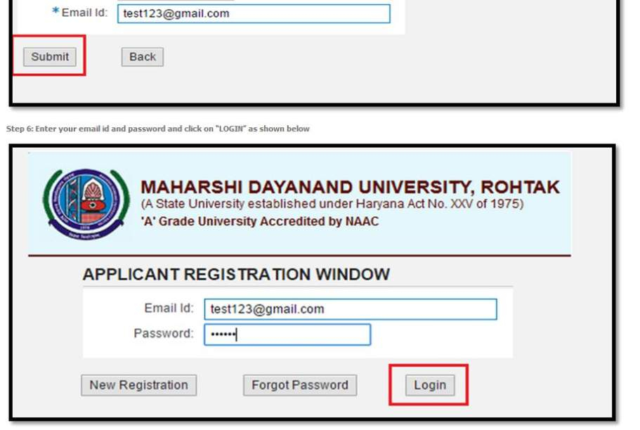 MDU Rohtak Online Admission 2020 2021 Student Forum