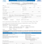 Miami Dade College Admissions Afidavait Form Admission Form