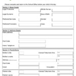 Nursery Admission Form Epsom Primary School