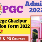 Pg College Ghazipur Online Admission Form 2022 Date PG College