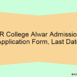 Rr College Alwar Admission Form 2022 Admission Form