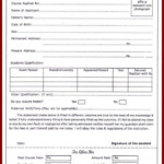 13 Admission Form Sample For Academy Sendletters info School