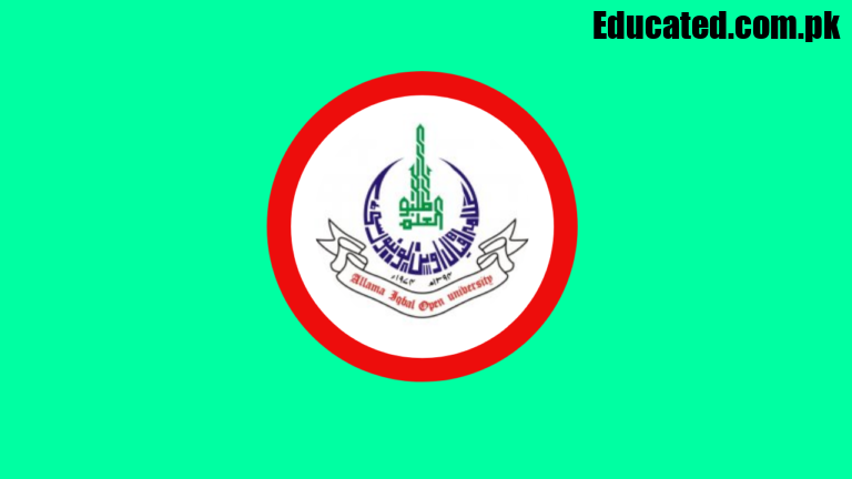 Allama Iqbal Open University Karachi Admission 2022