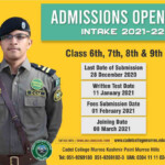 Cadet College Murree Admission 2021 Form Fee 5th To 11th Class