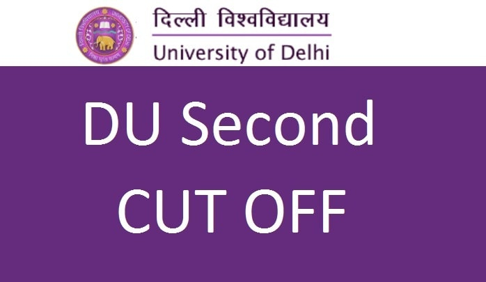 DU Second Cut Off 2021 PDF Download Delhi University Arts Science