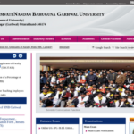 HNBGU Admission 2020 Application Form Extended Admit Card Result