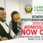 LMU Postgraduate Admission Form 2020 2021 MySchoolGist