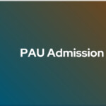 PAU Admission 2023 24 Punjab Agriculture University Application Form