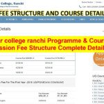 St Xavier s College Ranchi Admission Form 2022 Admission Form