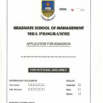 UZ MBA Application Form 2020 2021 Student Forum