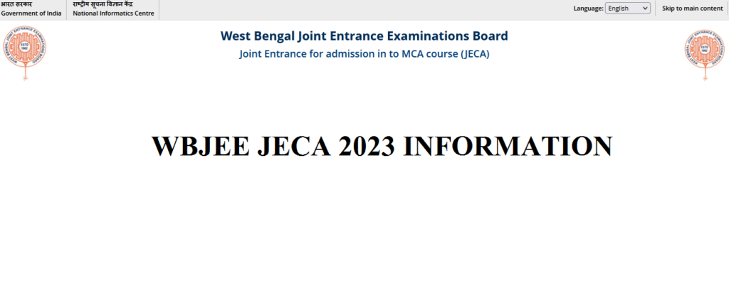 WBJEE JECA 2023 Application Form Eligibility Criteria Exam Pattern 