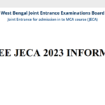 WBJEE JECA 2023 Application Form Eligibility Criteria Exam Pattern