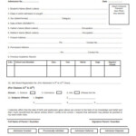 Admission Form Template Free Download PRINTABLE TEMPLATES