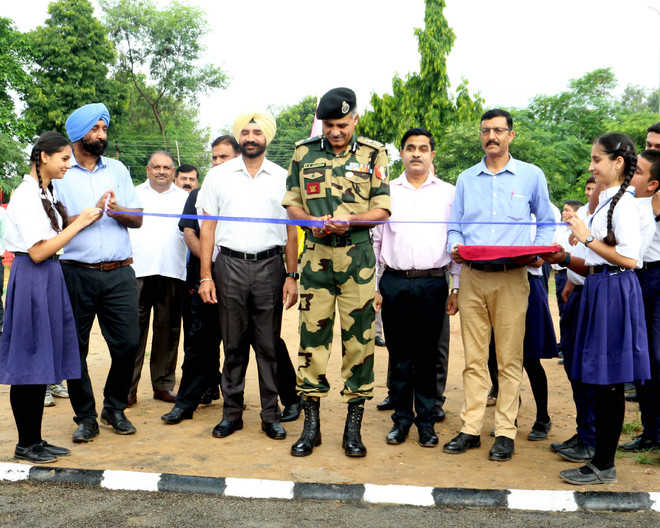 BSF School Gets Sports Complex The Tribune India