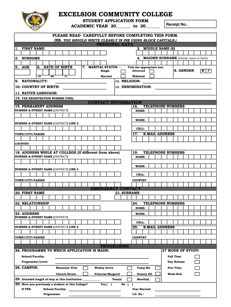 Common Admission Form For Five Government Colleges Admission Form