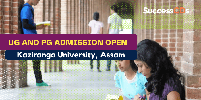 Kaziranga University Admission 2022 Dates Application Form