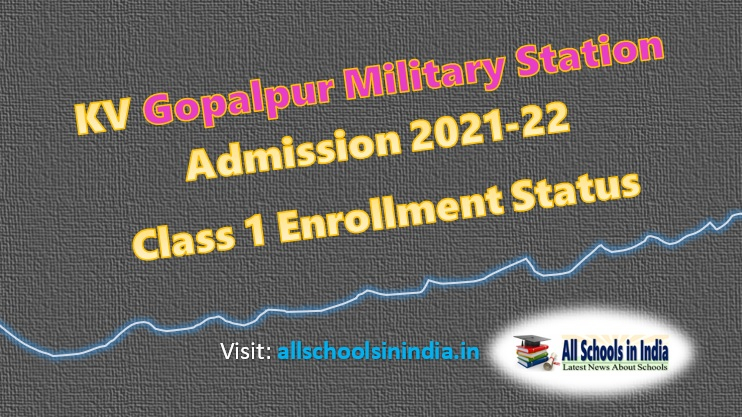 KV Gopalpur Military Station Admission 2021 22 Class 1 Strength And 