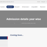 Madhav University Admission 2022 23 Application Form Dates