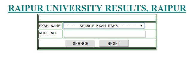 Pt Ravishankar Shukla University Result B Sc 2021 2022 Student Forum