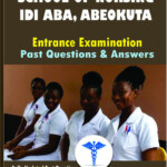 School Of Nursing Idi Aba Past Question Ogun State Updated Past