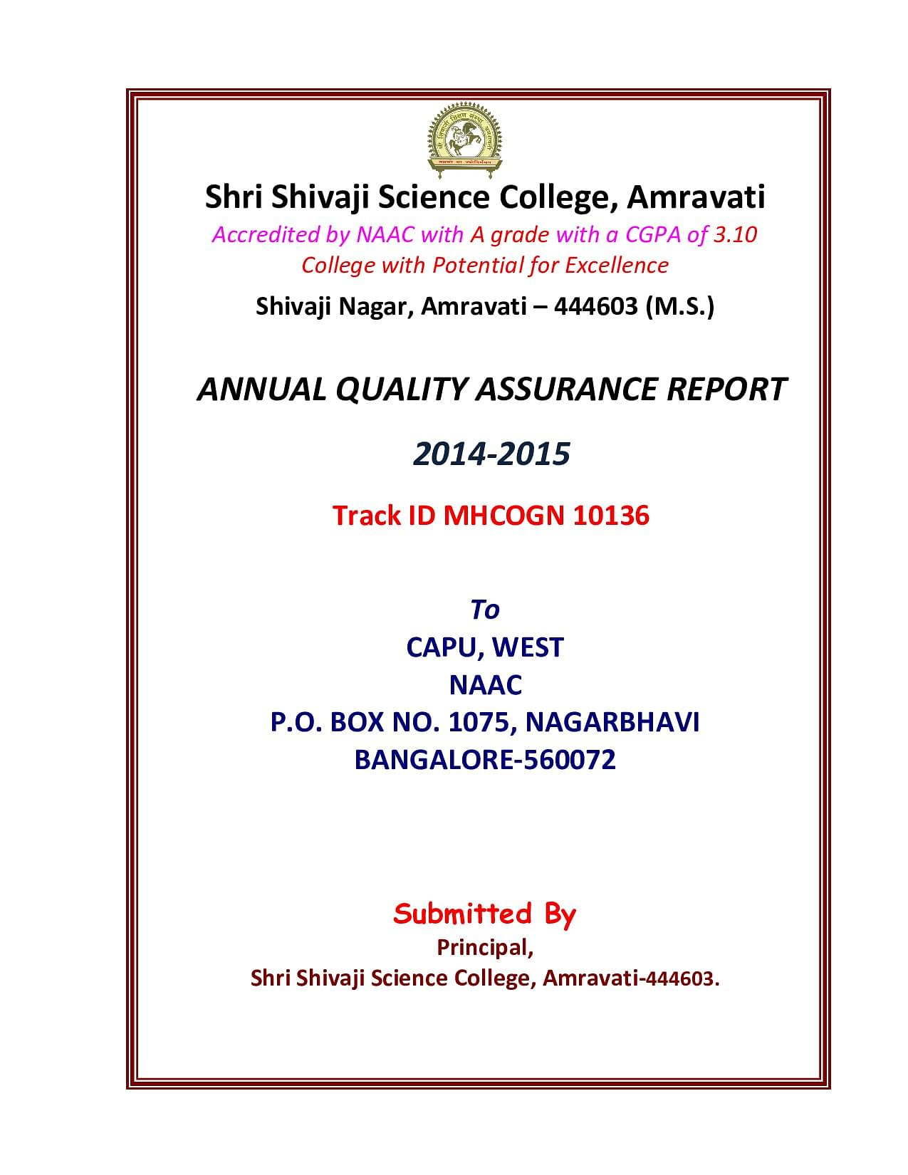 Shivaji Science College Amravati Bsc Admission Form Admission Form