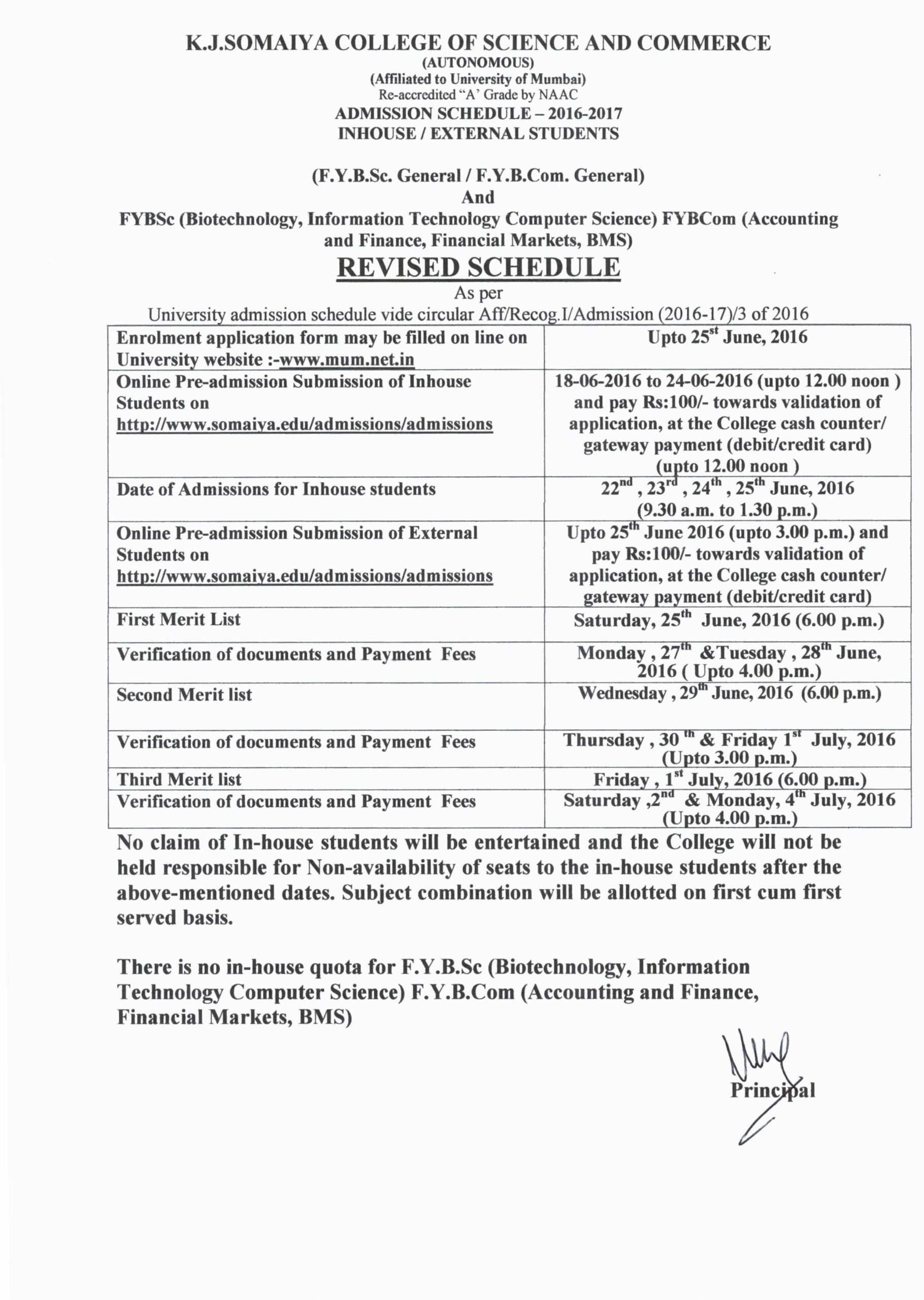 Somaiya College Vidyavihar Admission Form Admission Form