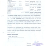 South Calcutta Law College Admission Forms Admission Form